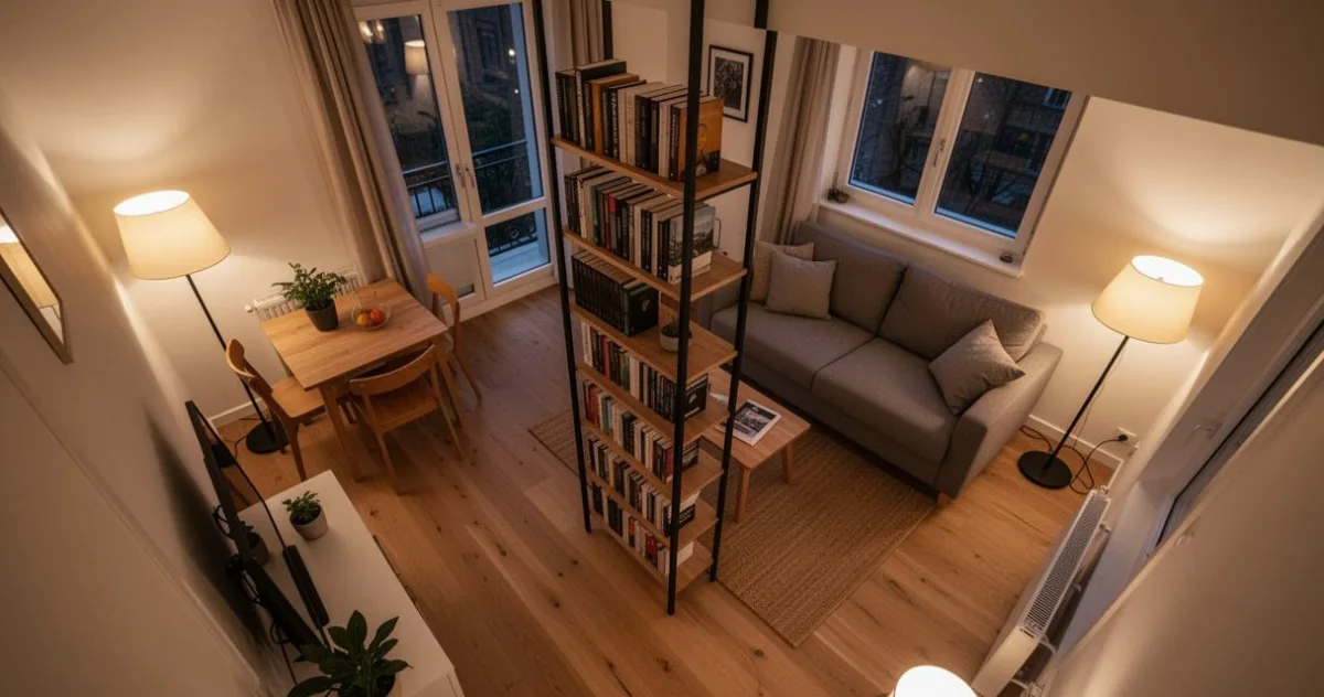 5 astuces d'architecte pour un aménagement d'appartement de 40m2 avec des étagères murales – image 4