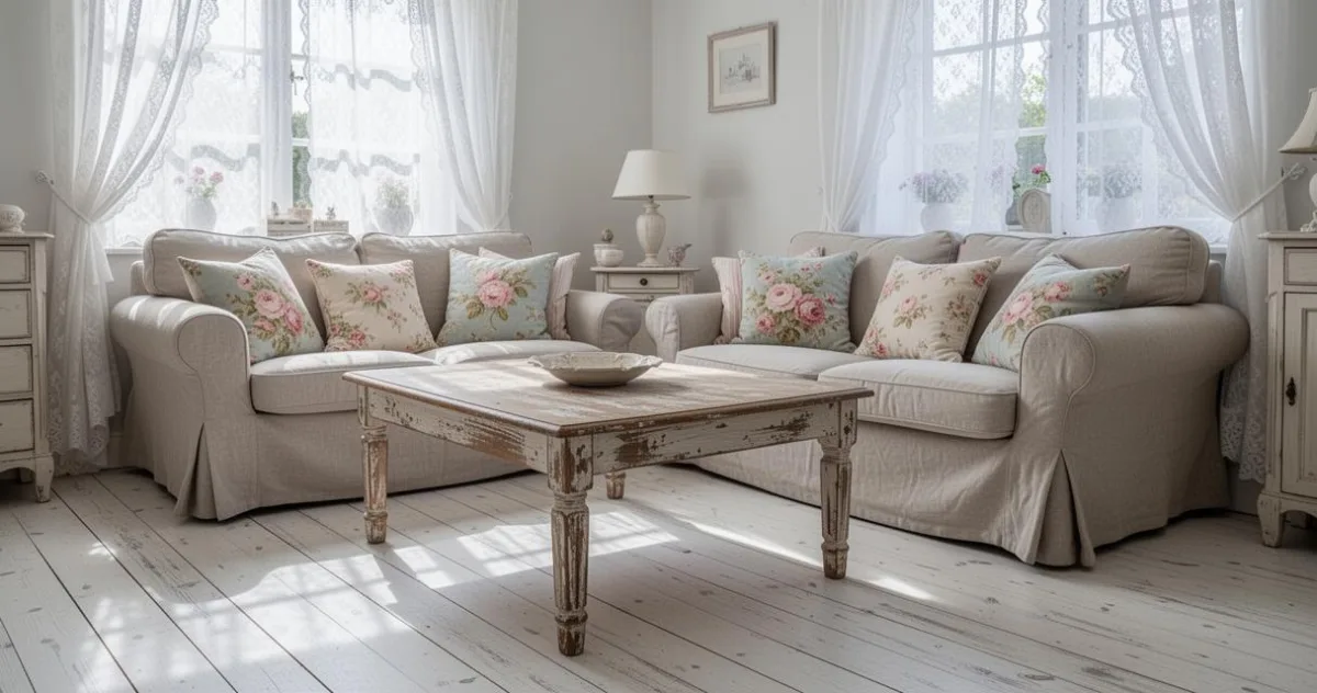 Décoration d'intérieur : 5 astuces pour sublimer vos meubles en bois avec le style Shabby Chic