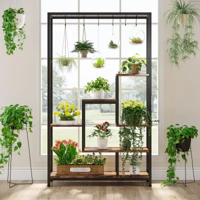 Étagère à plantes 5 niveaux en métal – image 2
