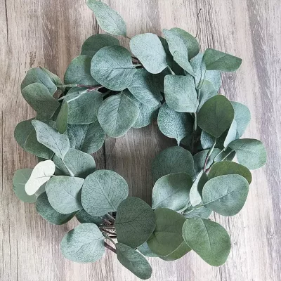 Feuillage d'eucalyptus artificiel en plastique – image 3