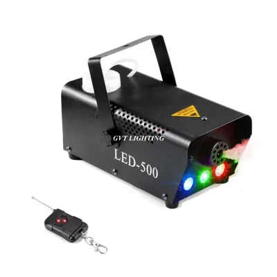 Machine à fumée LED 500 W avec télécommande – image 3