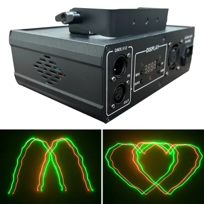 Projecteur laser RVB double tête pour scène – image 3