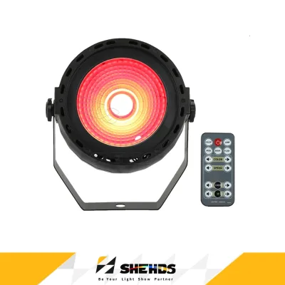 Projecteur LED COB RVB 30 W avec télécommande